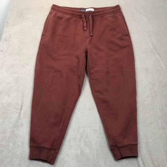 Old Navy Mens Jogger Pants Size XL Drawstring Pull On Tapered Casual Activewear - Picture 12 of 13